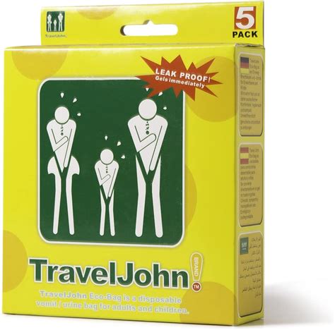 TravelJohn Disposable Vomit/Urine Bag for Children .